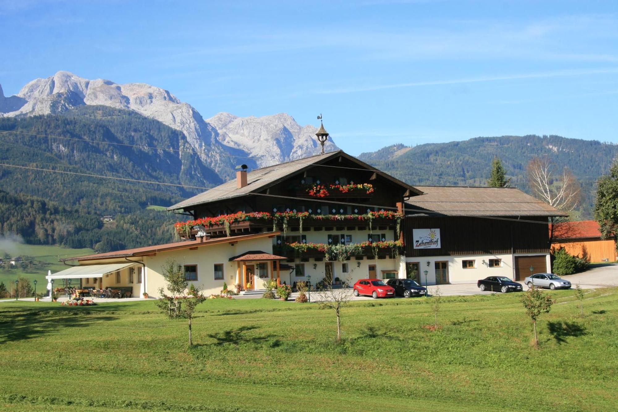 Landgasthof Hotel Zehenthof Pfarrwerfen Eksteriør bilde